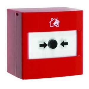 Cranford Controls RP-RD2-05 Sav-Wire Call Point - Red - Surface & Flush with House Flame Logo